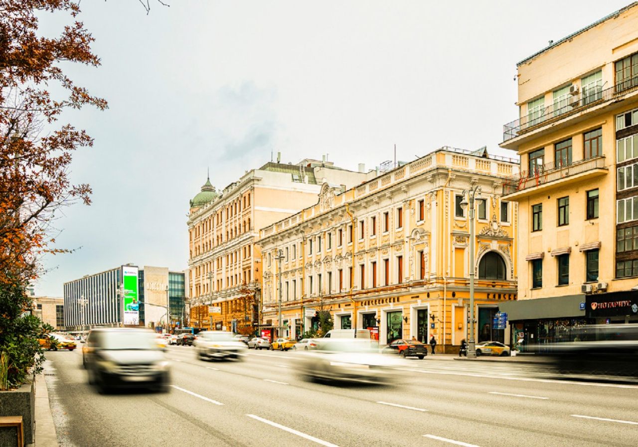 фасад дома, здание по адресу г Москва, ул Тверская, д 14
